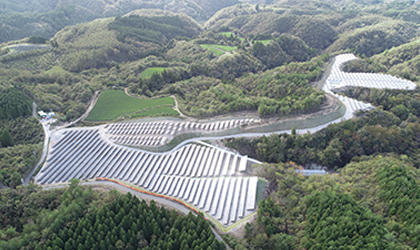 大分県中津市太陽光発電所